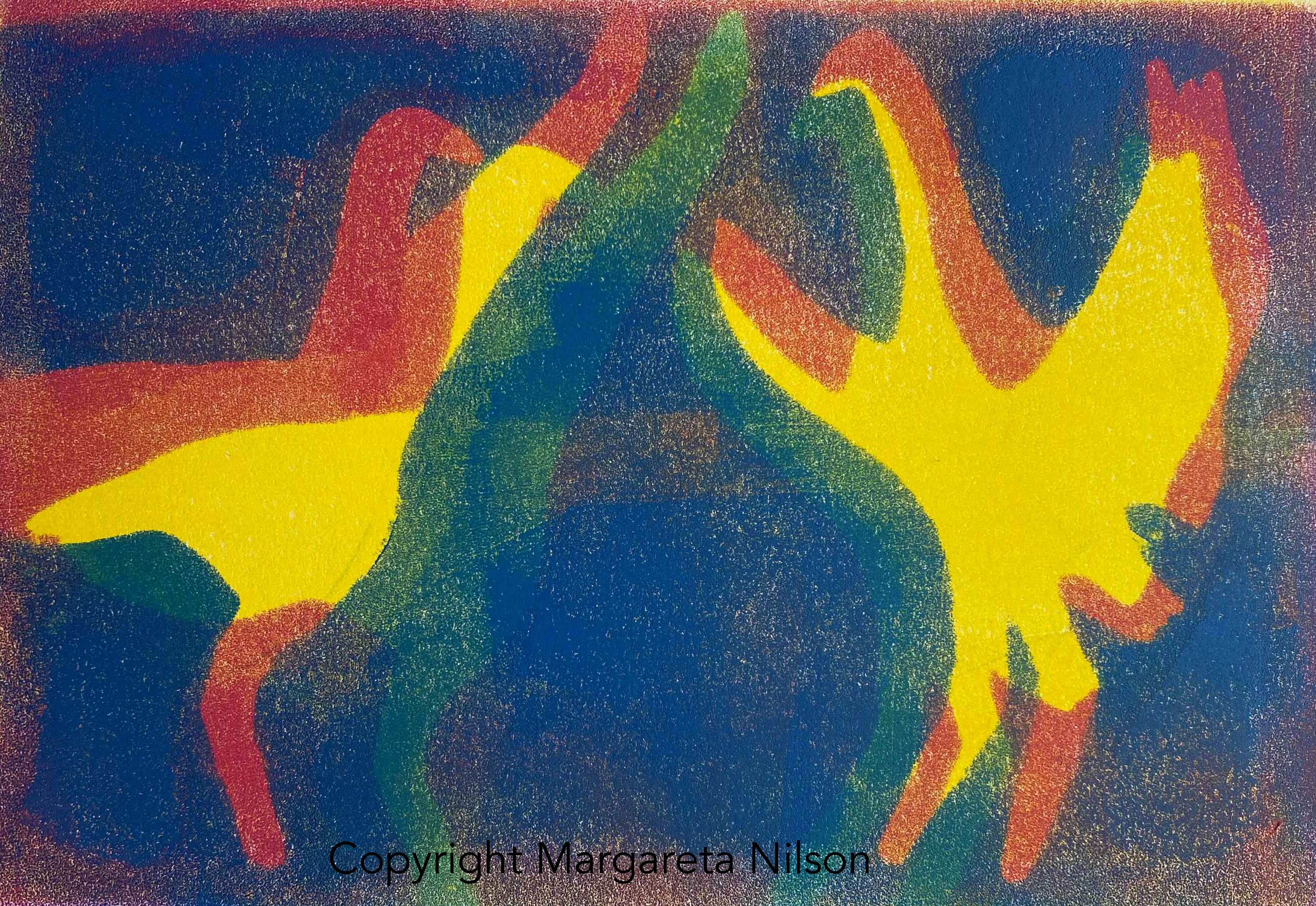 SWEA Art - Gelliprint och andra typer av monoprint