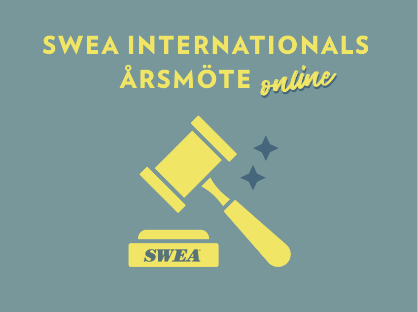 SWEA Internationals årsmöte 25 april 2026